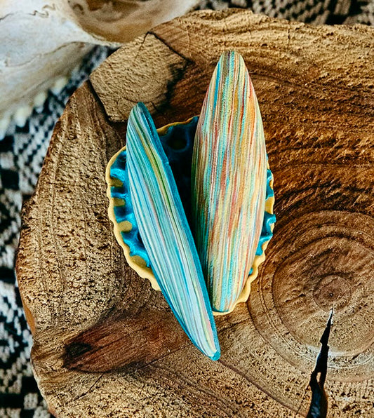 Peas in a Pod Brooch